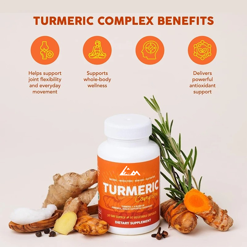 Poivre noir biologique, curcum - Turmeric Curcumin Capsule avis et prix