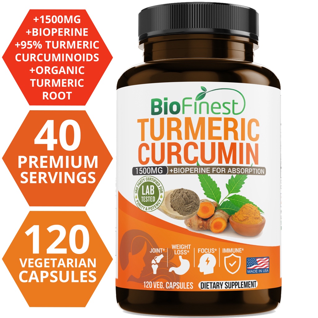 Biofinest-Curcumine à absorpti - Turmeric Curcumin Capsule avis et prix