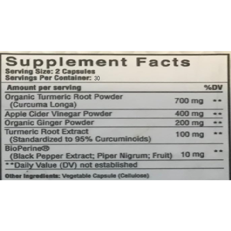 Poudre de curcuma biologique,  - Turmeric Curcumin Capsule avis et prix