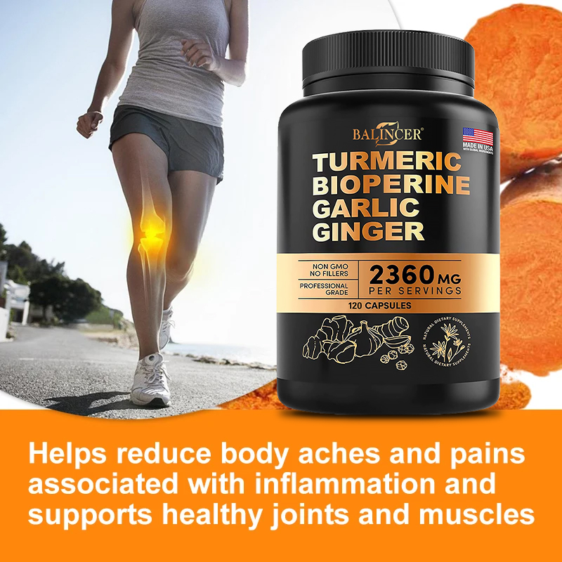 Capsules de Curcuma - Gingembr - Turmeric Curcumin Capsule avis et prix